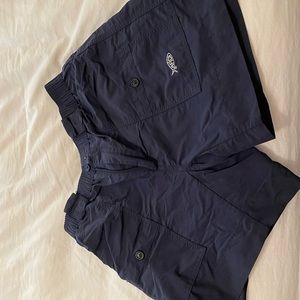 Navy Blue Aftco Shorts 32 Regular